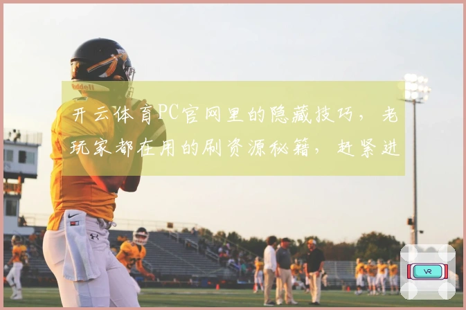 开云体育PC官网里的隐藏技巧，老玩家都在用的刷资源秘籍，赶紧进来看！